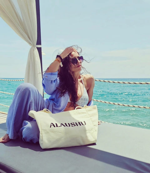 Medvilninis krepšys "everyday tote bag" - Alaushu